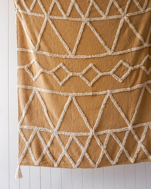 Throw blanket - Butterscotch - 125x150