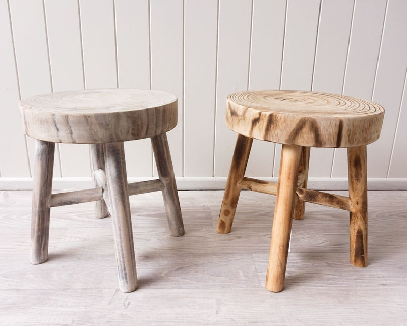 Timber stool small