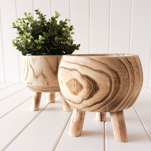 Timber pot/planter