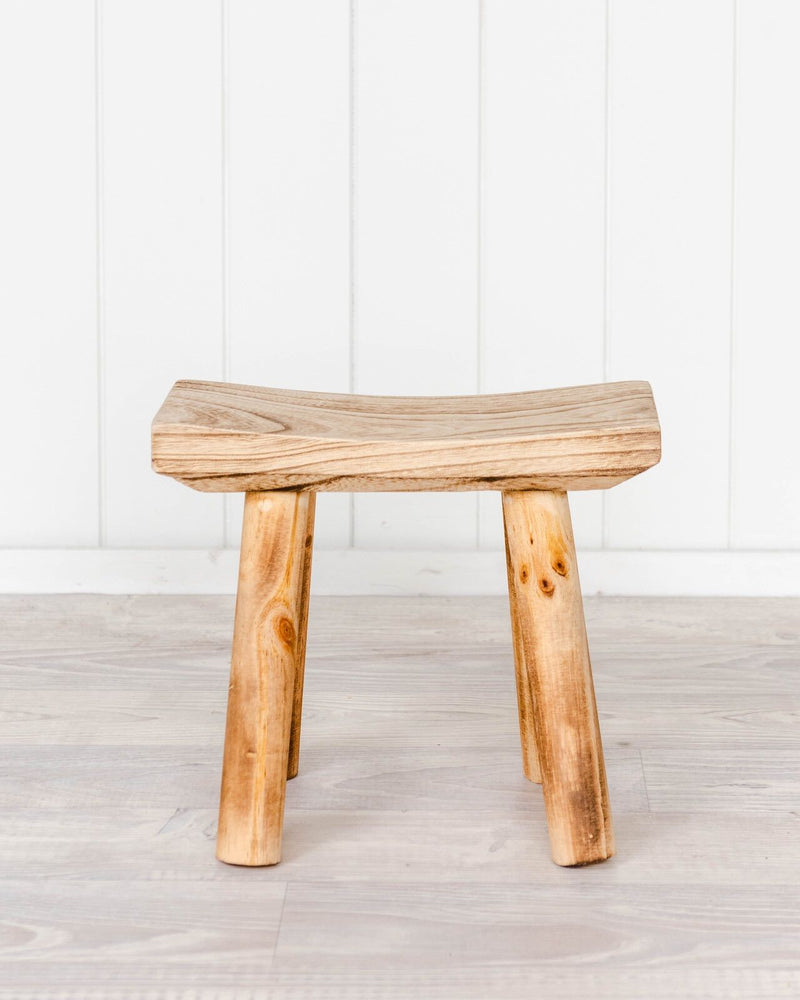 Timber Stool - small