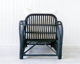 Arm chair - Matt black